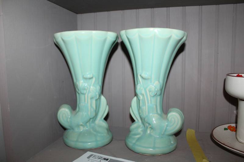 lot 169 image: Trumpet Vases
