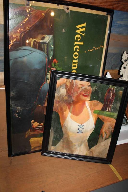 lot 216 image: 1940s Coke Posters