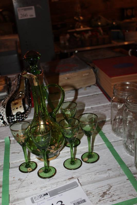 lot 243 image: Made In Germany Decanter Set Stemware