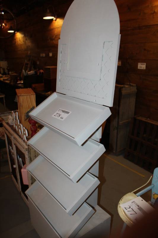 lot 278 image: 4-Tier Display Shelf