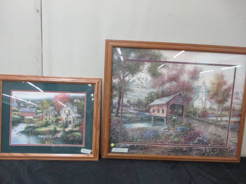 lot 107 image: 2 beautiful pictures