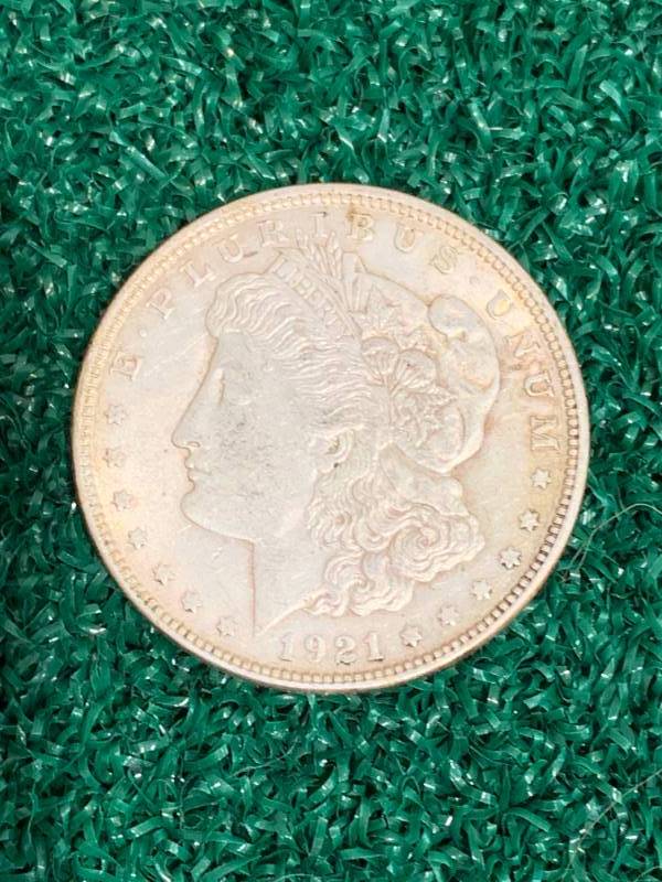1921 Morgan Silver Dollar
