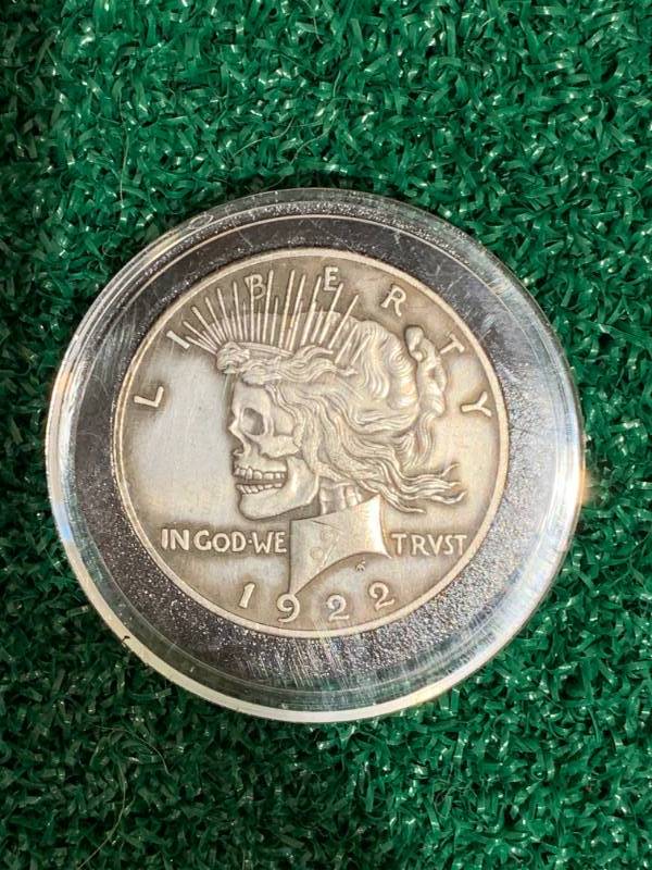 1922 Hobo Peace Dollar