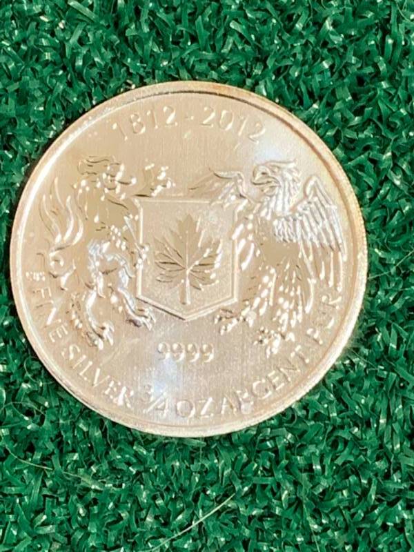 Silver .999 Canadian 34 Ounce Coin