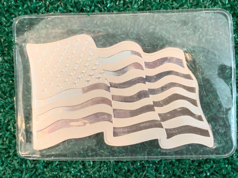 1oz One Ounce America Flag .999 Silver