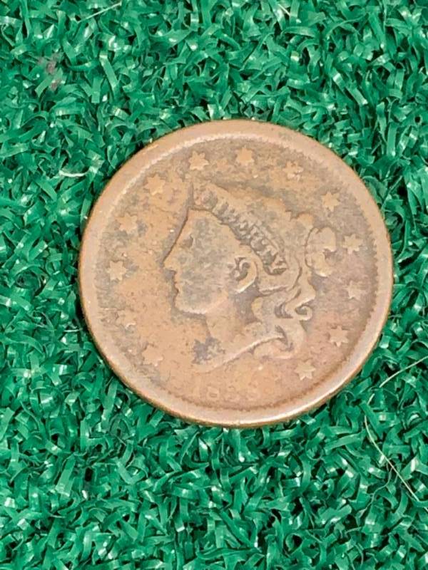 1838 Cornet Head Large Cent