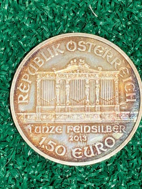 1oz One Ounce 2013 European Silver .999 Round