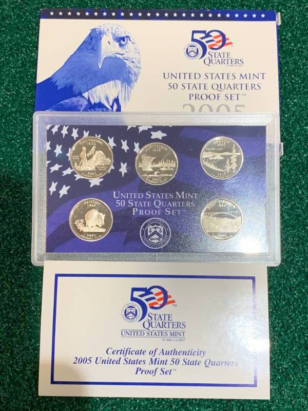 2005 US Mint Quarter Proof Set