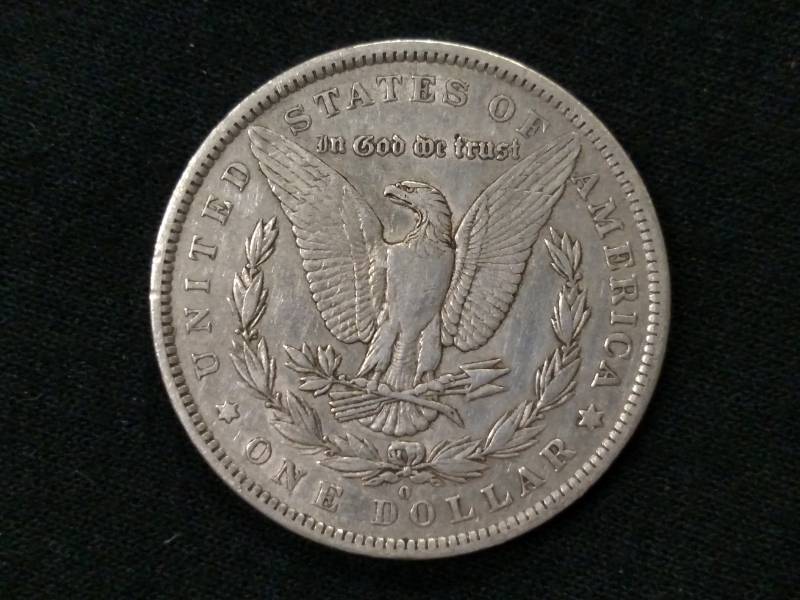 1883 O Morgan Silver Dollar...