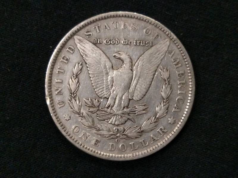 1891 O Morgan Silver Dollar...