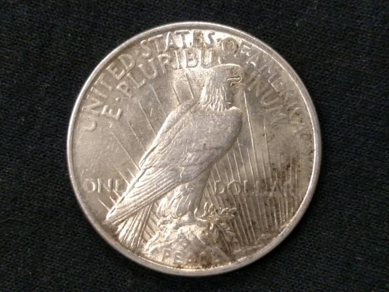1924 Peace Silver Dollar...