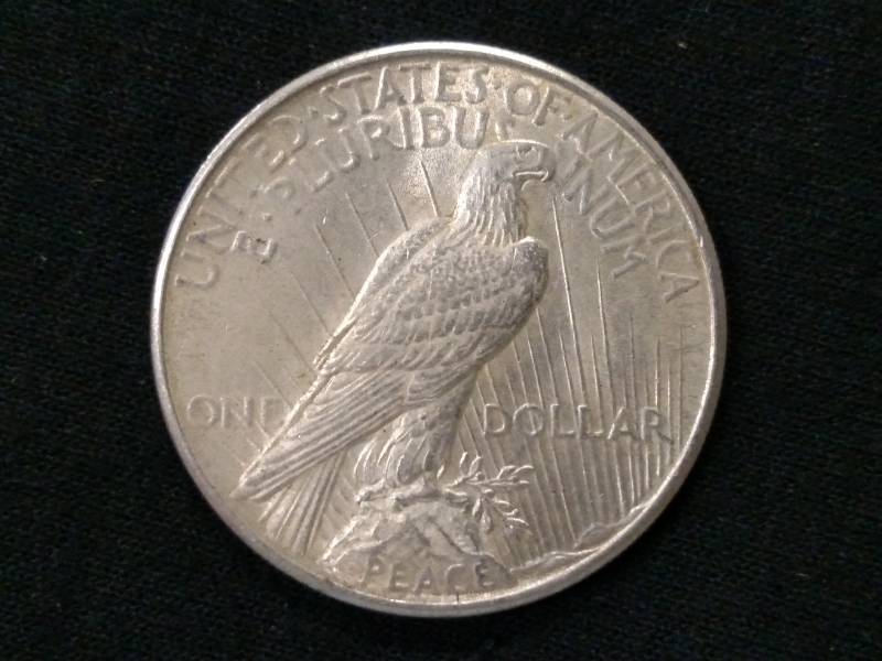 1925 Peace Silver Dollar...