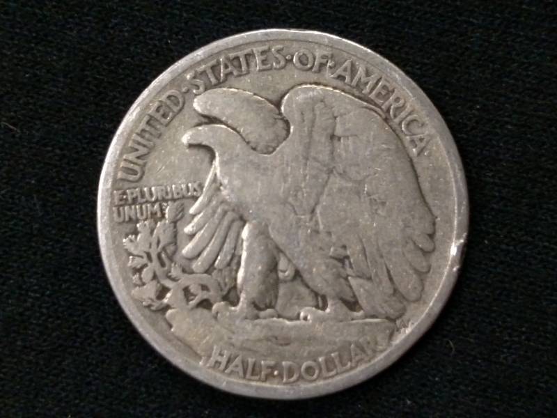 1917 Walking Liberty Silver Half Do...