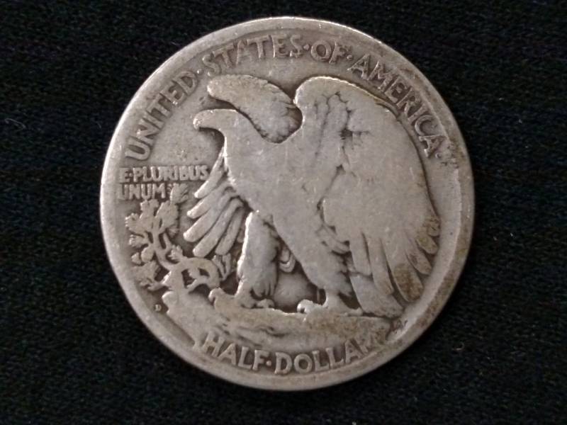 1918 D Walking Liberty Silver Half ...