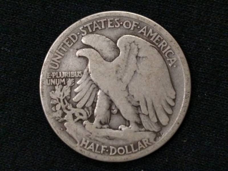 1919 D Walking Liberty Silver Half ...