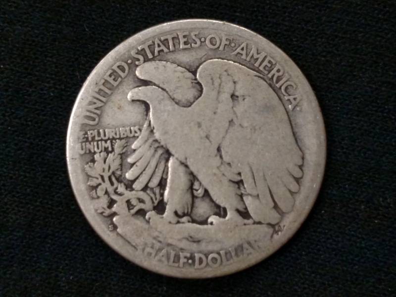 1923 S Walking Liberty Silver Half ...