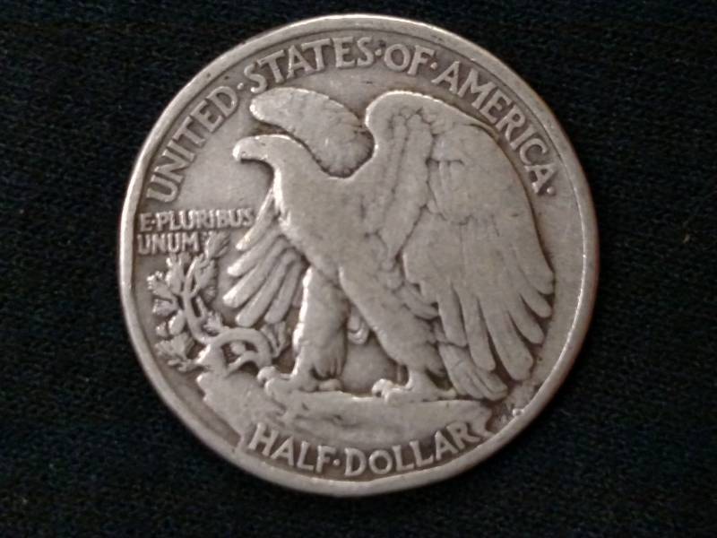 1936 Walking Liberty Silver Half Do...