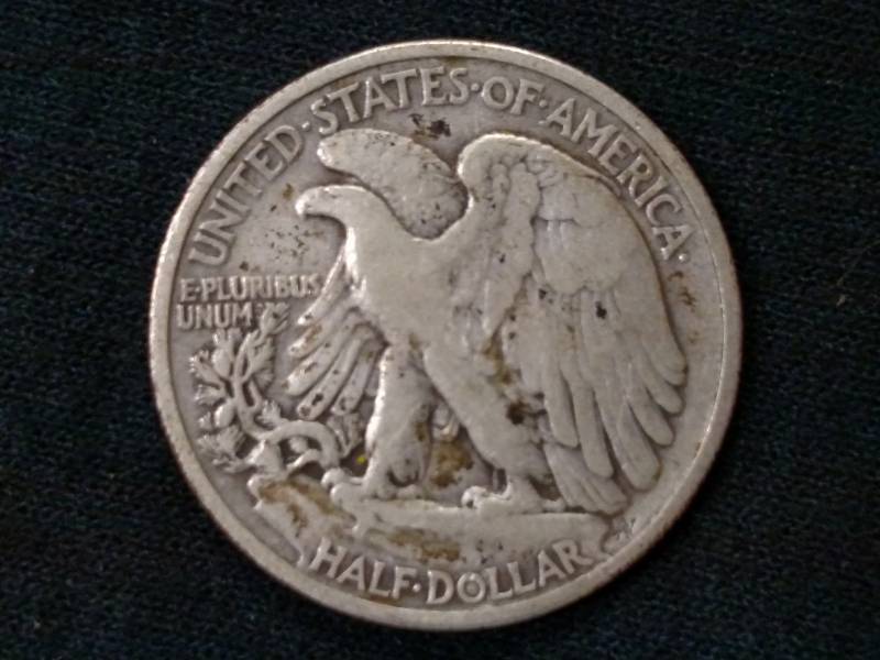 1937 Walking Liberty Silver Half Do...