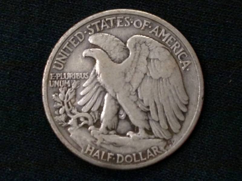 1938 Walking Liberty Silver Half Do...