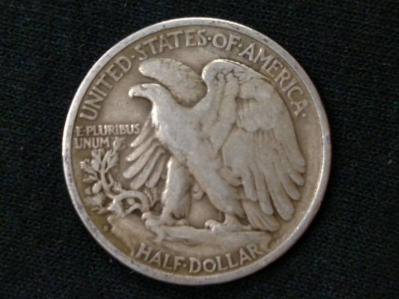 1941 S Walking Liberty Silver Half ...