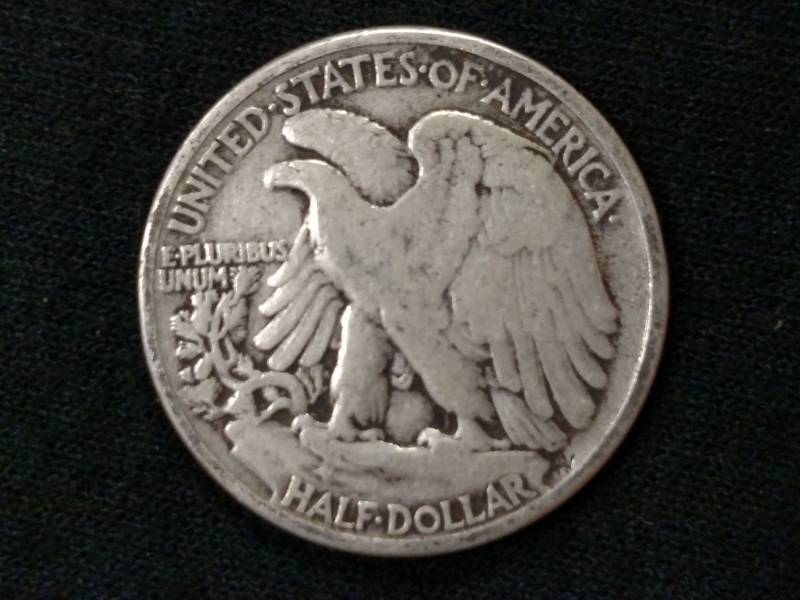 1942 Walking Liberty Silver Half Do...