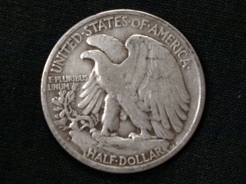 1943 S Walking Liberty Silver Half ...