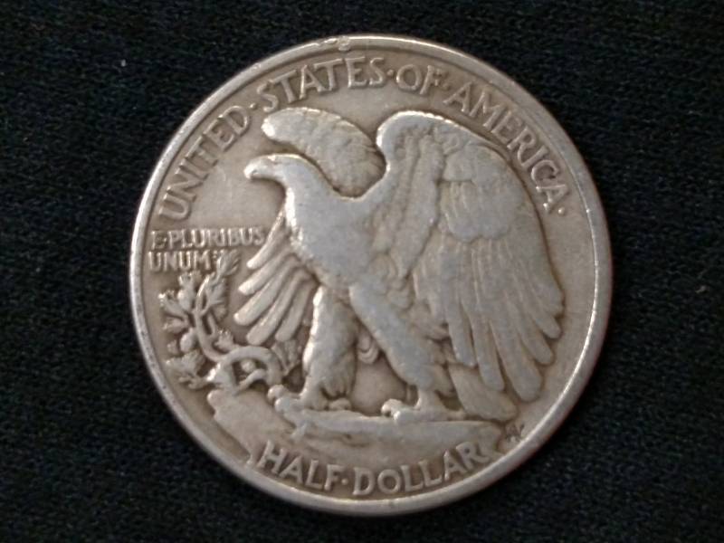 1945 Walking Liberty Silver Half Do...
