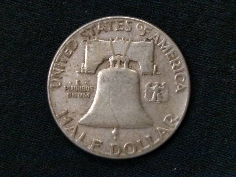 1951 Franklin Silver Half Dollar...
