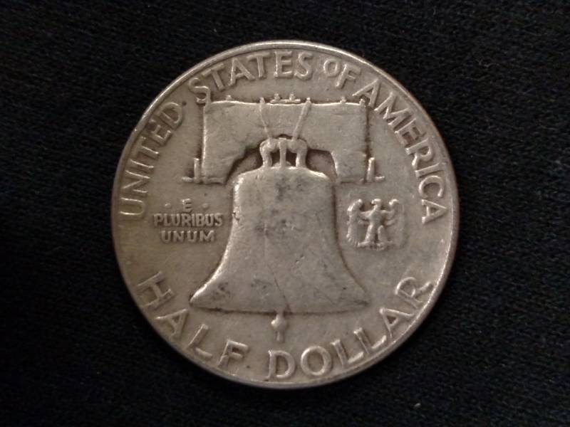 1952 Franklin Silver Half Dollar...
