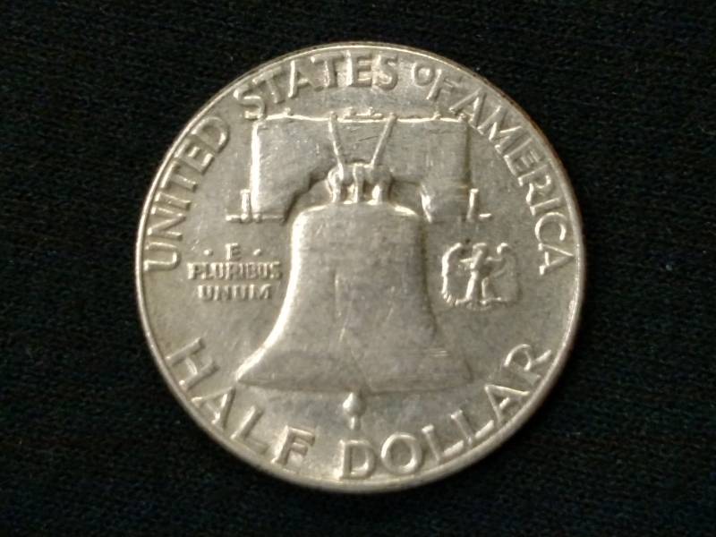 1961 Franklin Silver Half Dollar...