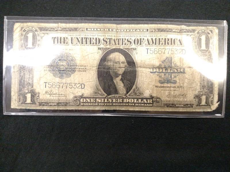 1923 Large Size One Dollar Silver C...