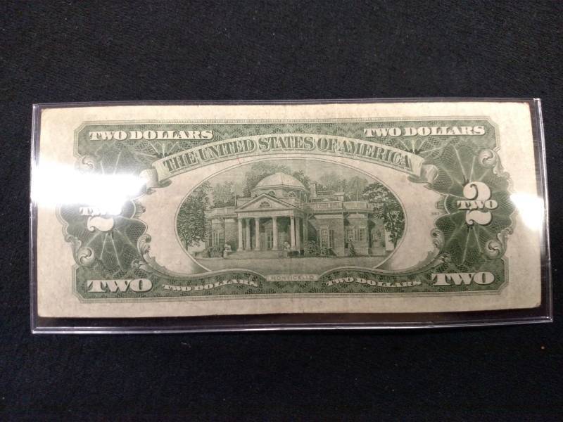 1953 Two Dollars Red Seal Note...