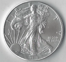lot 39 image: 2019 Silver American Eagle