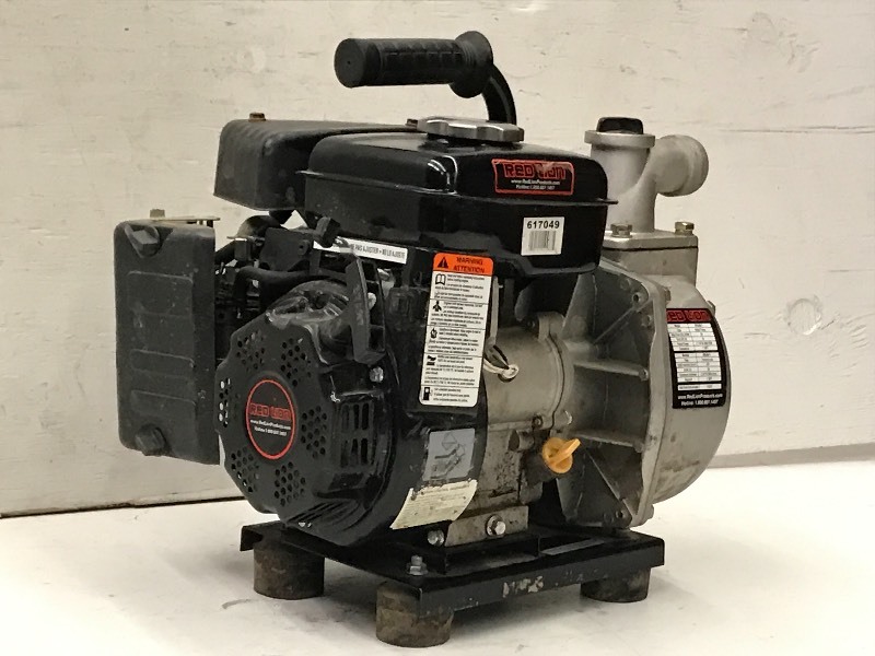 lot 19 image: Red-Lion Gas-Powered Water Pump