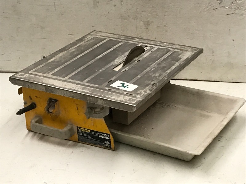 lot 36 image: WorkForce Tile Saw