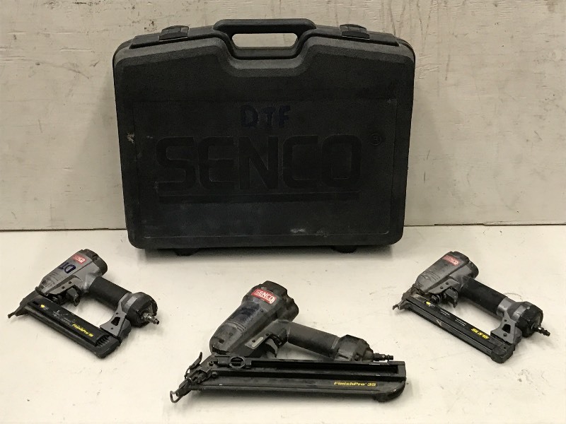 lot 39 image: Senco 3-Piece Pneumatic Tool Set