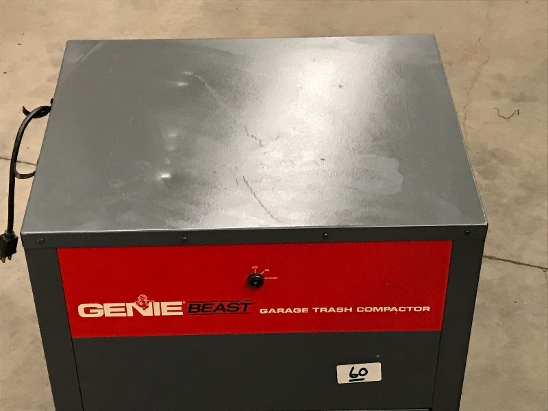 Genie Garage Trash Compactor Loretto Equipment 402 KBID