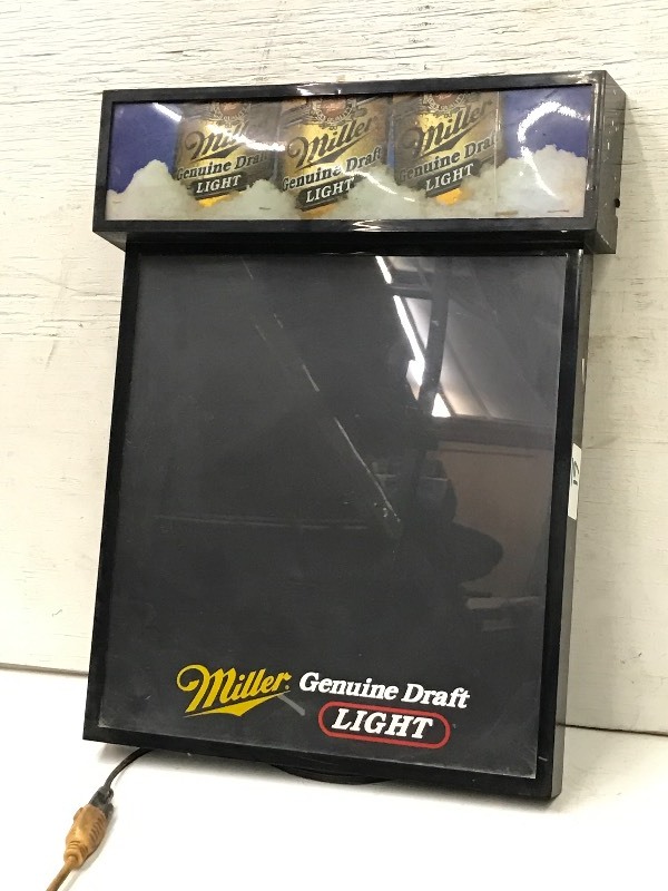 lot 61 image: MGD Lighted Sign