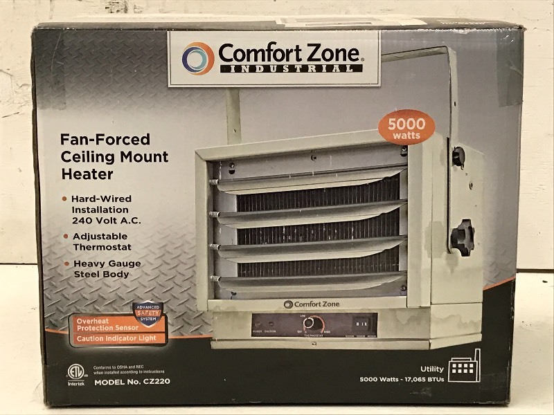 lot 78 image: Comfort Zone Electric Heater