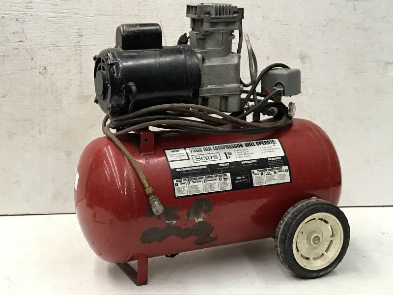 lot 81 image: Sears Air Compressor