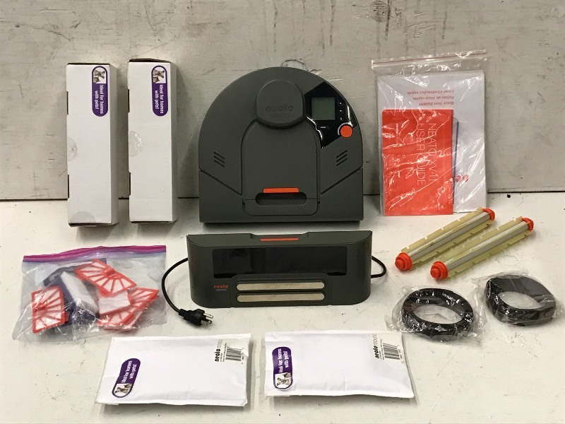 lot 92 image: Neato Robotics Robot Vacuum Cleaner Set