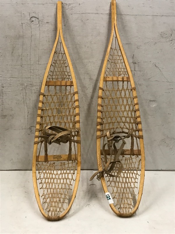 lot 125 image: Pair Of Snow Shoes