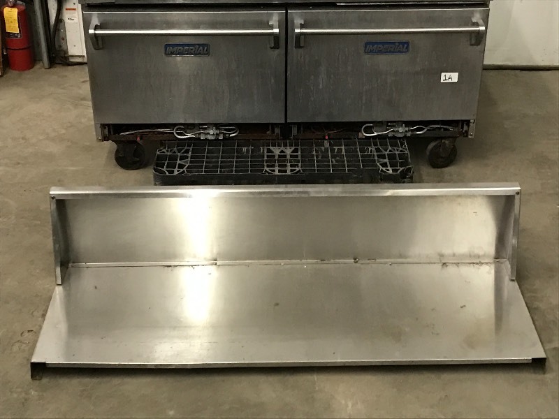 lot 1A image: Imperial Commercial Double-Oven With Stove Top