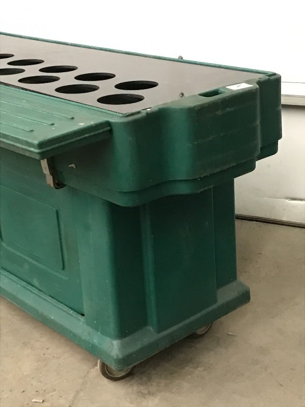 lot 3A image: Commercial Ice-Cooled Buffet  Salad Bar Table