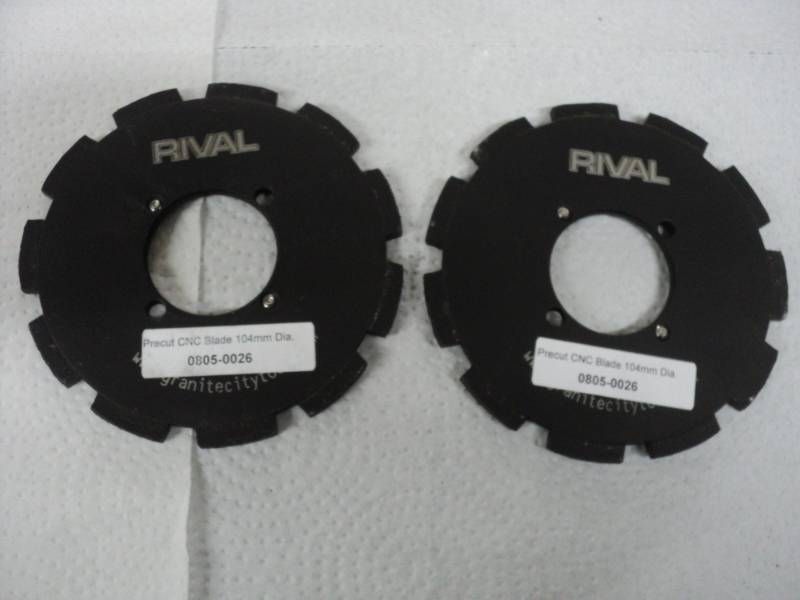4mm CNC Precut Blade - 104mm Diamet...