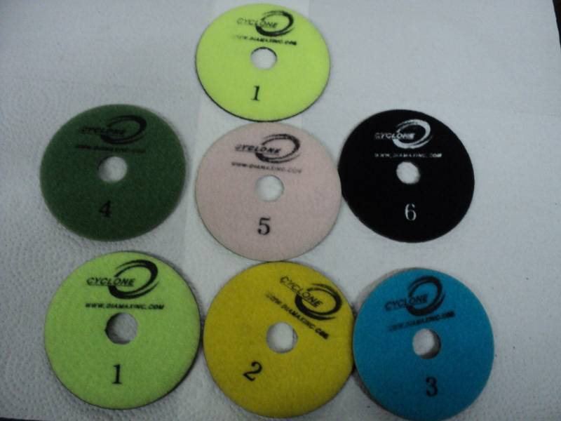 4 Cyclone Wet Diamond Polishing Di...