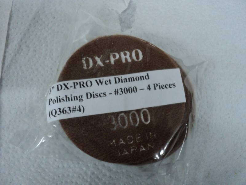 3 DX-PRO Wet Diamond Polishing Dis...