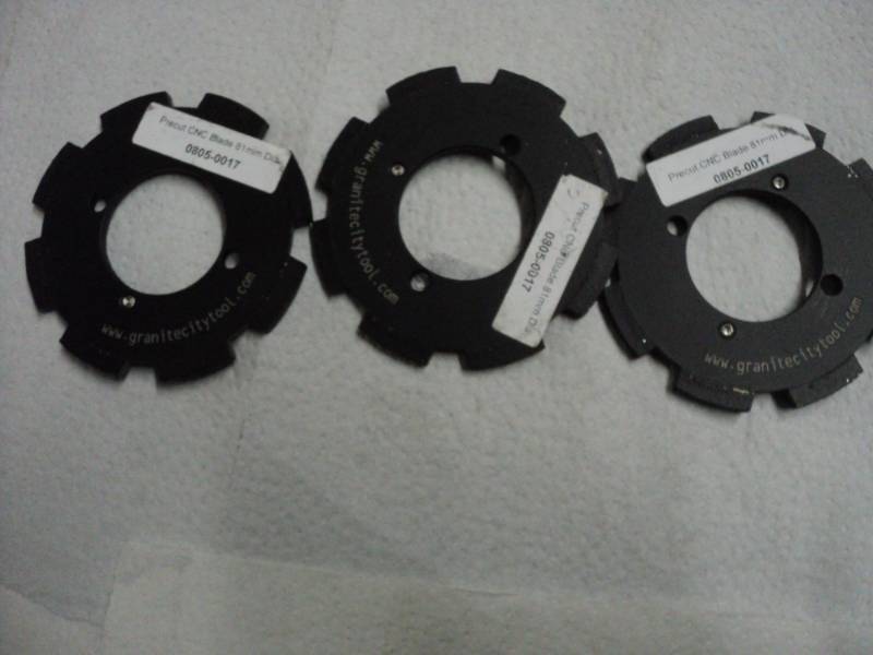 4mm CNC Precut Blade - 81mm Diamete...