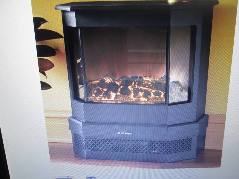 lot 44 image: 3-Sided Contemporary Classic Firepl...