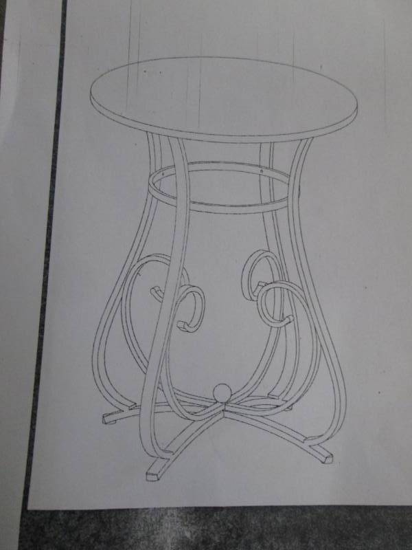 lot 47 image: Ashton Table open box Assembly requ...